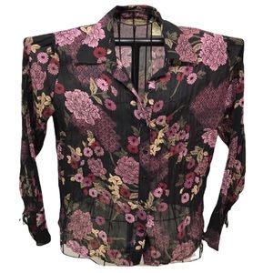 Apostrophe Floral Blouse
